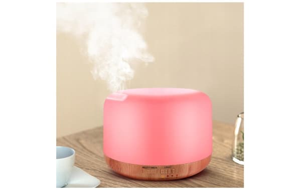 LUFTFUGTIGER DIFFUSER AROMATERAPI NAT LAMPE RGB IONISATOR DUFT