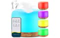 Miniatyrbillede 1 af 6: LUFTFUGTIGER DIFFUSER AROMATERAPI NAT LAMPE RGB IONISATOR DUFT