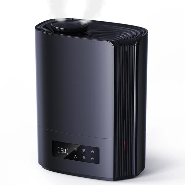 Ultralyds Luftfugter, 6L Kapacitet, 300ml/t Fugtningskapacitet, 7-farvet Ambient Lys,JS07