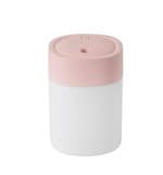 OBOSOE Mini USB luftfugter Stille luftfugter til desktop og bil med 7-farve LED-lys