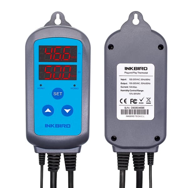 Digital Fugtcontroller, Automatisk Fugtstyring, Høj Præcision,EU-stik