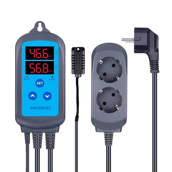 Digital Fugtcontroller, Automatisk Fugtstyring, Høj Præcision,EU-stik