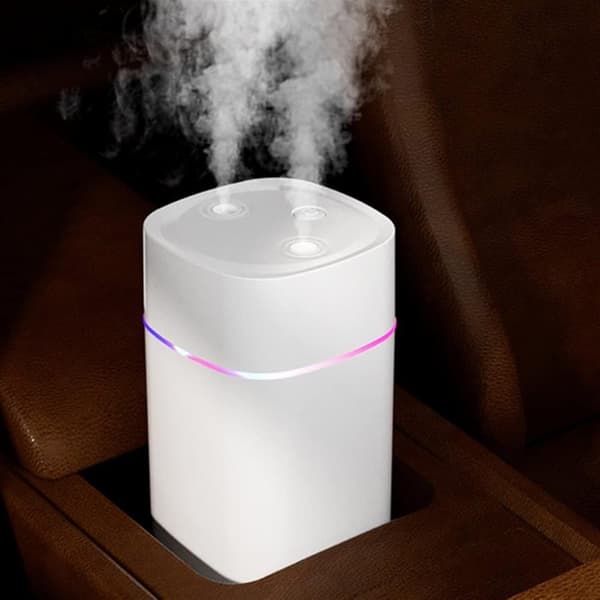OBOSOE Mist befugter luftfugter Aromaterapi æterisk olie diffusor natlys renset luftfugter ultralyd USB luftkølemaskine fordamper
