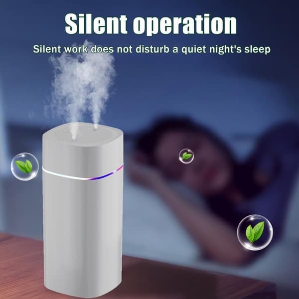 OBOSOE Mist befugter luftfugter Aromaterapi æterisk olie diffusor natlys renset luftfugter ultralyd USB luftkølemaskine fordamper