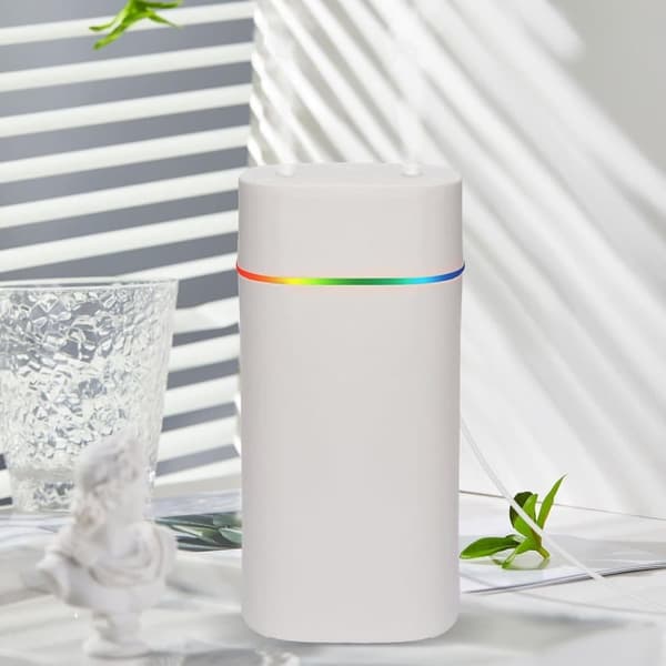 OBOSOE Mist befugter luftfugter Aromaterapi æterisk olie diffusor natlys renset luftfugter ultralyd USB luftkølemaskine fordamper