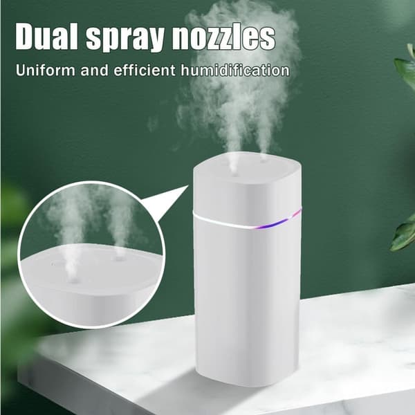 OBOSOE Mist befugter luftfugter Aromaterapi æterisk olie diffusor natlys renset luftfugter ultralyd USB luftkølemaskine fordamper