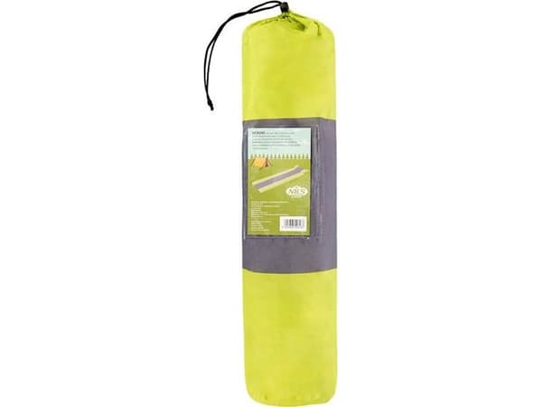 Nils Extreme Nc4349 Vihreä-harmaa 193x58x3 cm Itsetäytteistyvä matto, jossa on tyynynpäällinen