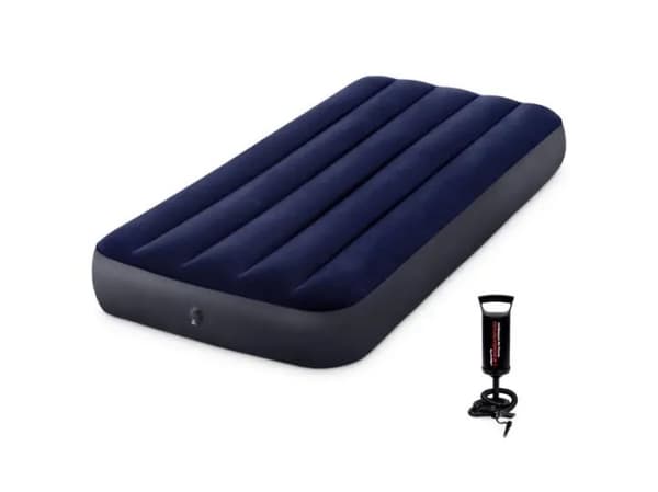 Intex Klassisk Downy Luftmadras 76x191x25 cm
