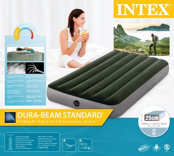 Intex Prestige Downy Luftmadras 99 x 191 x 25 cm