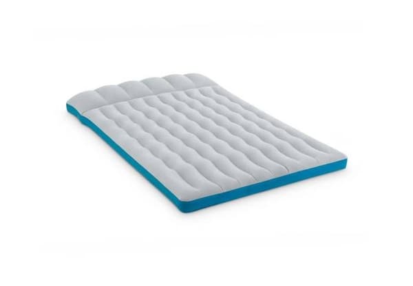 INTEX Uppblåsbar campingmadrass - 2 platser - Grå