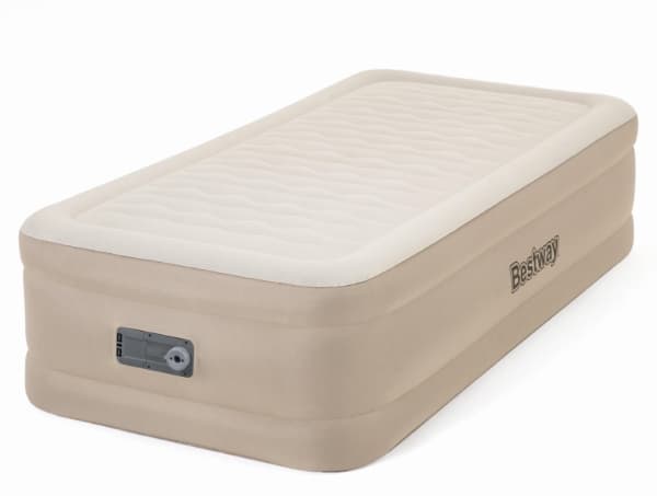 Bestway 69048 / 23, Enkelmadrass, Dubbeltrådig, Rektangel, inomhus, Inbyggd luftpump