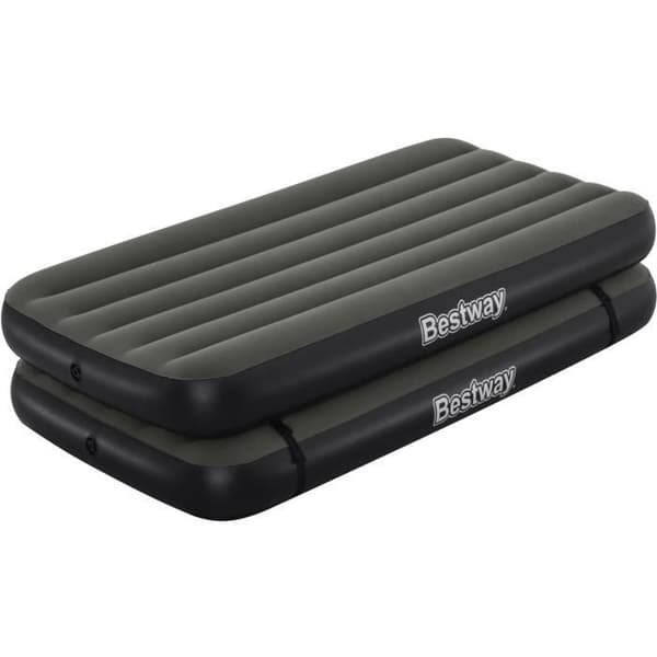 3 i 1 säng - BESTWAY - Airbed Tritech Connect and Rest - Enkelsängar, upphöjd säng, king size-säng - 188 x 99 x 25 cm - 150 kg max