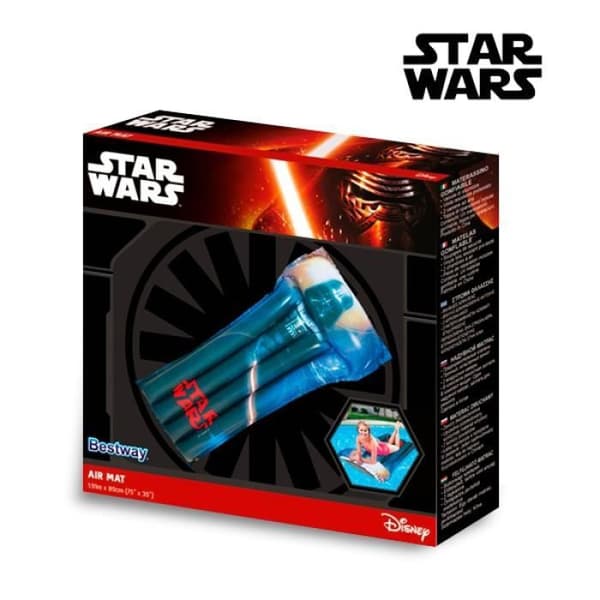 Uppblåsbar madrass - Star Wars - Darth Vader - Slitstark vinyl - 191 x 89 cm - 1 plats