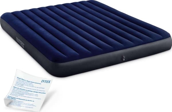 Intex DuraBeam Classic Downy King, Kaksoispatja, King-sänky (180 cm x 200 cm), Suorakulmio, Sisätila ja ulkotila