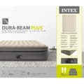 Miniatyrbillede 5 af 5: Intex Airbed - 2-Person - 152 x 203 x 51 cm - Grå - Med indbygget pumpe + Monteringslag antracit + Reparationssæt