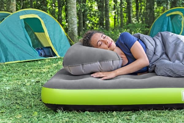 Bestway Roll & Relax Luftmadrass 188 x 99 x 22cm (inkl. pump)