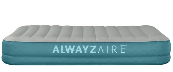 AlwayzAire Fortech Luftmadrass med uppladdningsbar Pump 203x152x36 cm