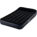 Miniatyrbillede 2 af 4: Intex 64146 Pudestøtte Classic Twin Airbed + Pumpe 99x191x25 cm Sort