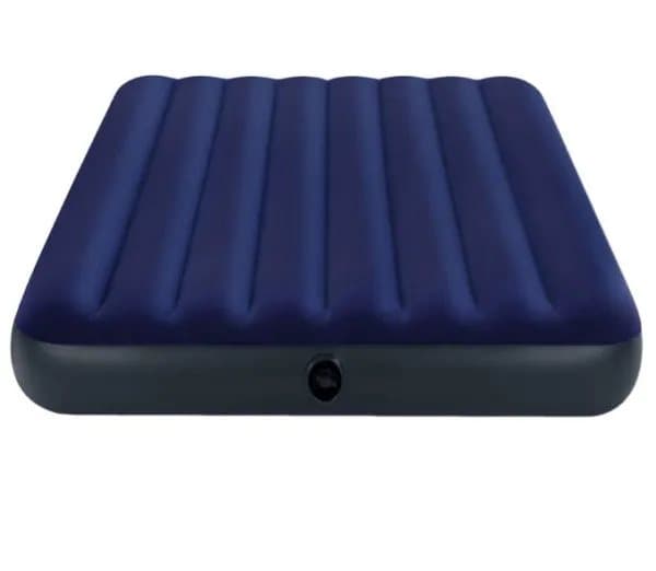Intex Klassisk Downy Luftmadras 137x191x25 cm