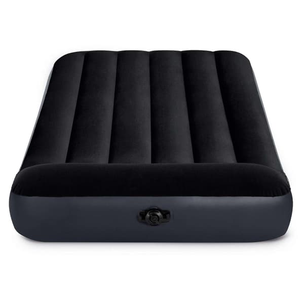 INTEX Luftmadras - 1 person - 191x99x25cm - sort