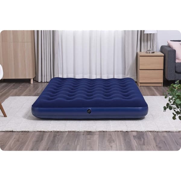 Bestway Airbed - 2 personer - 191x137x22cm - marineblå