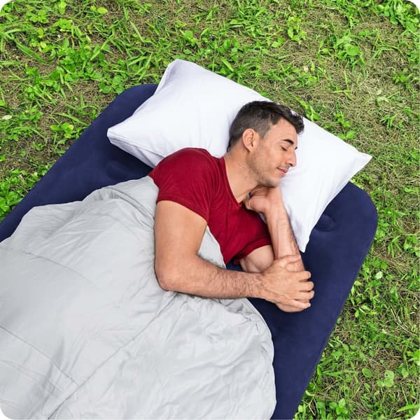 Bestway Air madras - 1 person - 188x99x22cm - marineblå