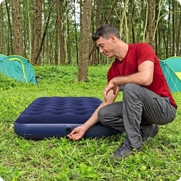Bestway Air madras - 1 person - 188x99x22cm - marineblå