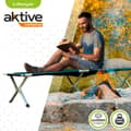 Miniatyrbillede 3 af 5: Seng Aktive Sort Foldbar 190 x 42 x 64 cm (2 enheder)