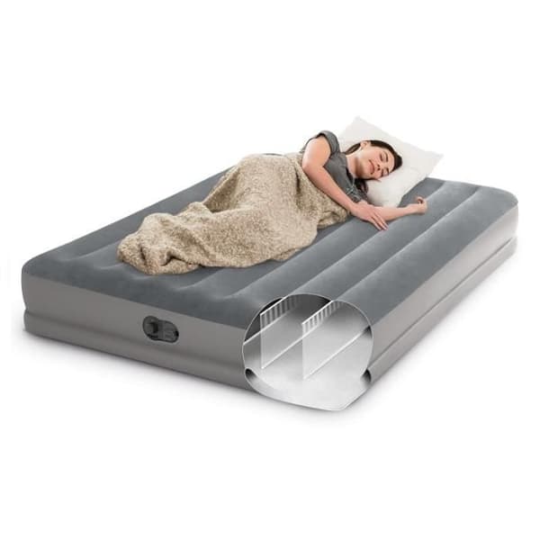 Prestige Uppblåsbar madrass - Intex - 64114 - Mid Rise Flex Pump - Electric - 2 personer