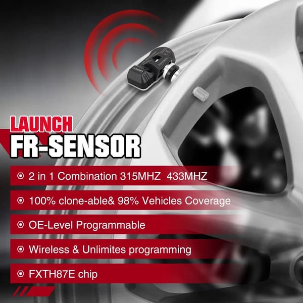 Dæktryksmåler Tester, TPMS Sensor, Dækreparationsværktøj
