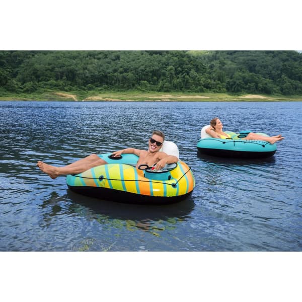 Big Inflatable Ring + Bag 169 x 137 cm Bestway 43398