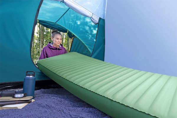 Bestway självuppblåsande liggunderlag ComforTrek Luxe 198 x 63,5 x 10,8cm