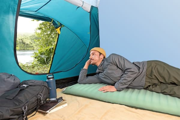 Bestway självuppblåsande liggunderlag ComforTrek Luxe 183 x 63,5 x 7.6cm
