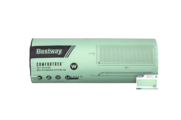 Bestway självuppblåsande liggunderlag ComforTrek Luxe 183 x 63,5 x 7.6cm