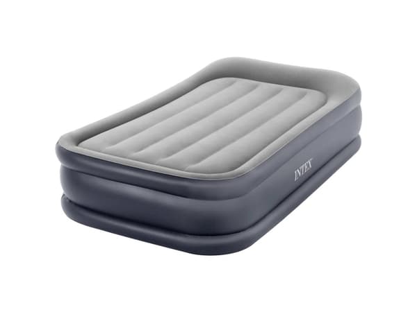 Intex DuraBeam+ Deluxe Pillow Rest Raised, Enkel madrass, Rektangel, Innebygd luftpumpe