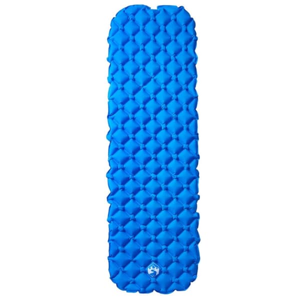 vidaXL oppustelig campingmadras 190x58x6 cm blå -  Luftmadrasser