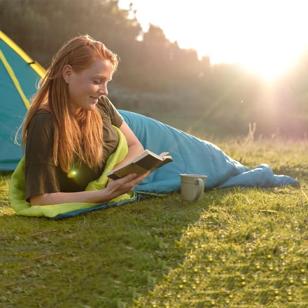 Bestway Sovsäck Polyester Temperatur 7 till -11 Grader Färgsorterad 180x75cm Camping 68099