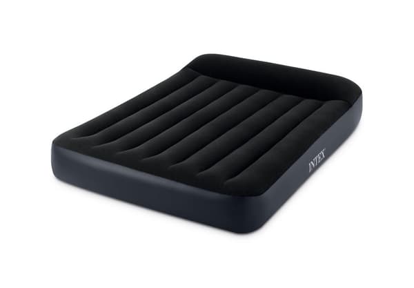 2 persons luftmadrass - marinblå - 191 x 137 x 25 cm - Dura-Beam Fiber