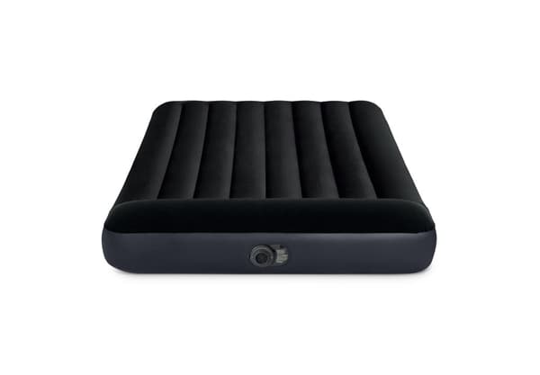 2 persons luftmadrass - marinblå - 191 x 137 x 25 cm - Dura-Beam Fiber