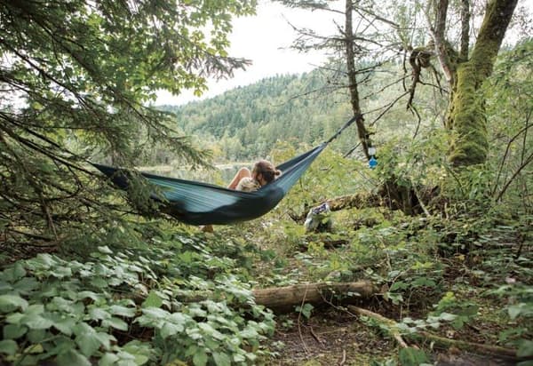 Tatonka Campingmöbler - 2299.015 - Hängmatta Dubbel Hängmatta Vuxen Unisex, Röd, 290 x 190 cm