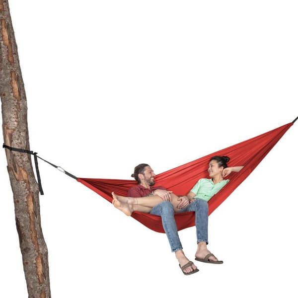 Tatonka Campingmöbler - 2299.015 - Hängmatta Dubbel Hängmatta Vuxen Unisex, Röd, 290 x 190 cm