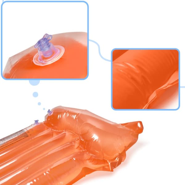 BESTWAY 44013 orange Beach puhallettava patja