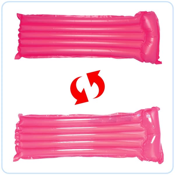 BESTWAY 44013 vaaleanpunainen puhallettava rantapatja