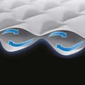 Miniatyrbild 4 av 4: INTEX Supreme Air-Flow 1-sits madrass - Uppblåsbar säng - för inomhusbruk - PVC - Grå - 99x191x51 cm