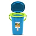 Miniatyrbild 2 av 4: GreenBlue GB320 Turquoise-Citron bärbar campingturisttoalett