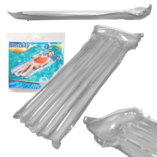 BESTWAY 44013 harmaa ranta puhallettava patja