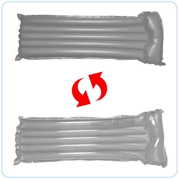 BESTWAY 44013 harmaa ranta puhallettava patja