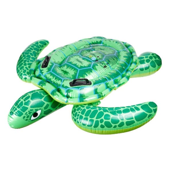 Kumipatja uimiseen Kumivene lapsille kahvoilla kilpikonna 150cm 3+ INTEX