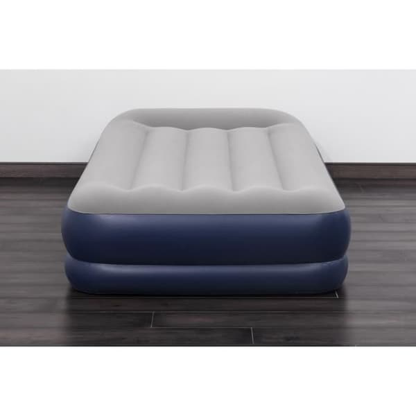 Uppblåsbar säng - BESTWAY - Enkelmadrass - 191 x 97 x 36 cm - Integrerad elektrisk pump