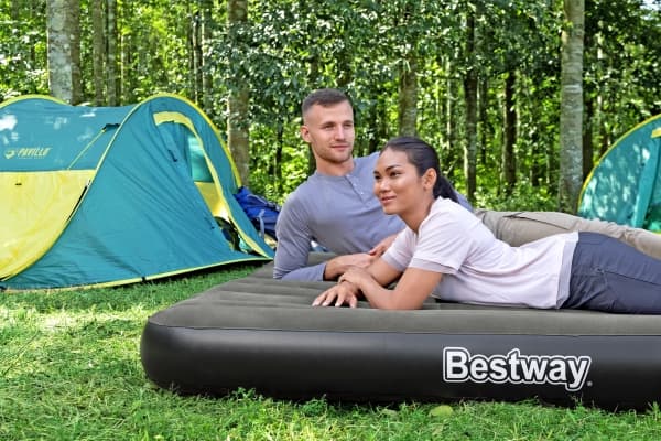 Bestway 6713N / 23, Dubbelmadrass, Queen size-säng, Rektangel, Inomhus & utomhus